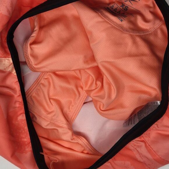 Reebok running carrera shorts twisted coral sz XS women's - Picture 6 of 7